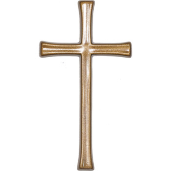 Крест католический 017 12х6.5см, золото