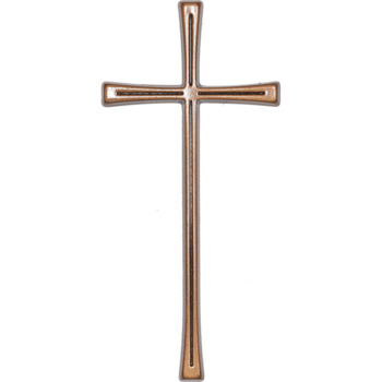 Крест католический 016 16х7.5см, бронза