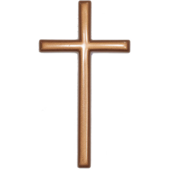 Крест католический 019 15х8см, бронза